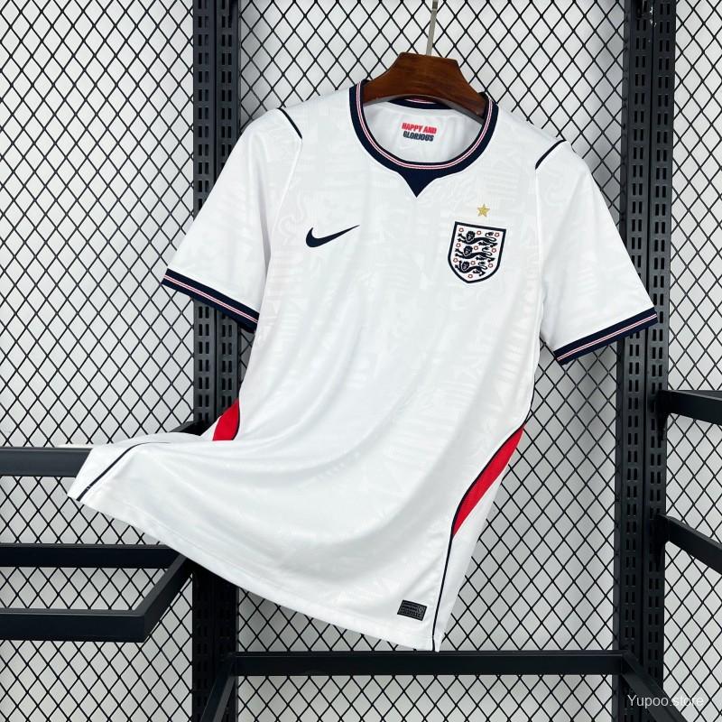 Camiseta de fútbol Inglaterra 2026 LOCAL MANGA CORTA VERSION FAN